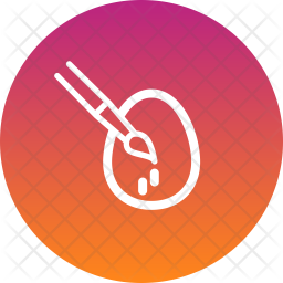 Egg Paint Icon