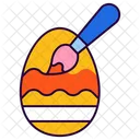 Brush Colour Easter Icon