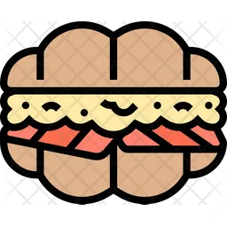 Egg Sandwich  Icon