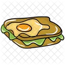 Egg Sandwich  Icon