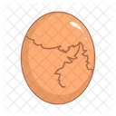 Egg Shell Easter Egg Decorative Egg Icon