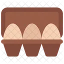 Egg Tray Agriculture Icon