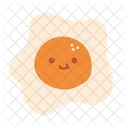 Egg Yolk Illustration Icon