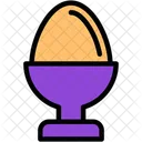 Eggcup Holder Breakfast Icon