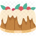 Eggnog Cake Dessert Icon