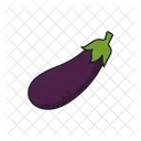 Eggplant Food Healthy Icon