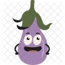 Eggplant Eggplant Character Cute Character Icon