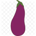 Eggplant Vegetable Healthy Food Icon