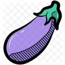 Eggplant Vegetable Vegetarian Icon
