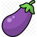 Eggplant Vegetable Veggie Icon