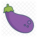 Eggplant Vegetable Food Icon