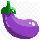 Eggplant Brinjal Vegetable Icon