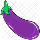 Eggplant Aubergine Vegetable Icon