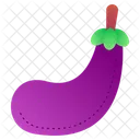 Eggplant Eggplants Fruits Icon