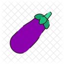 Eggplant Fresh Vegetables Icon