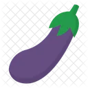 Eggplant Vegetable Aubergine Icon