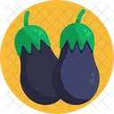 Salad Eggplant Vegetable Icon