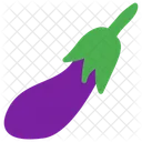 Eggplant Fresh Vegetable Icon