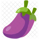 Eggplant Organic Vegetable Icon