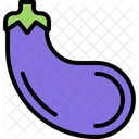 Eggplant Vegetable Food Icon