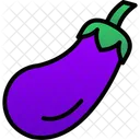 Eggplant Aubergine Vegetable Icon