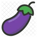 Eggplant Brinjal Aubergine Icon