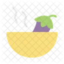 Eggplant Meal Food Icon