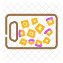 Eggplant Cube  Symbol