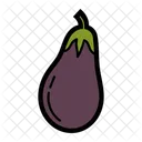 Eggplant Vegetable Food Icon