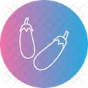 Eggplant Vegetable Food Icon