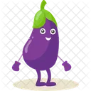 Eggplant Vegetable Food Icon