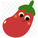 Eggplant Vegetable Food Icon