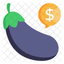 Eggplant Price  Icon