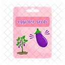 Eggplant Food Vegetable 아이콘