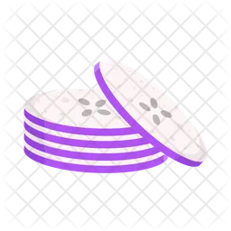 Eggplant slice  Icon