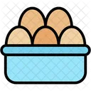 Eggs Food And Restaurant Protein Icon