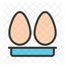 Eggs Boil Tray Icon