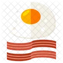 Eggs Bacon Food Icon