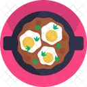 Asian Food Eggs Cooking Icon