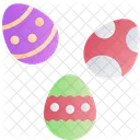 Eggs Decoration Ornament Icon