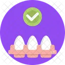 Keto Diet Ketogenic Eggs Icon