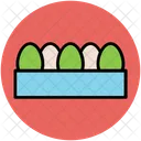 Eggs In Tray Icon