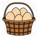 Eggs Basket Icon