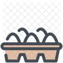 Eggs bucket  Icon
