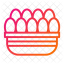 Eggs Basket Egg Icon