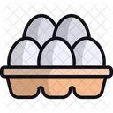 Eggs Food Farming Icon