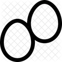 Eggs Protein Food Icon