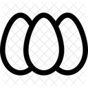 Eggs Poultry Eggs Tray Icon
