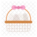Eggs In Basket Food Egg Icon