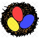 Eggs in the nest  Icon